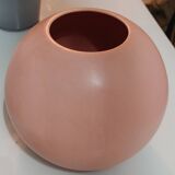 Ball Vase signed St Clément Pastel Pink