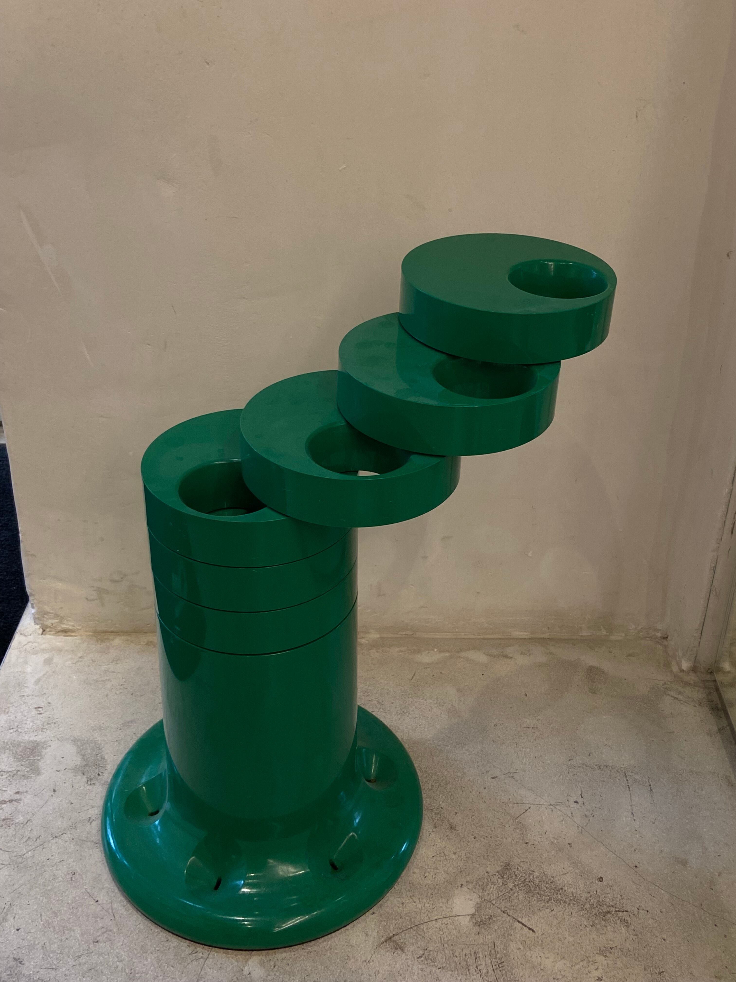 Pluvium green umbrella stand