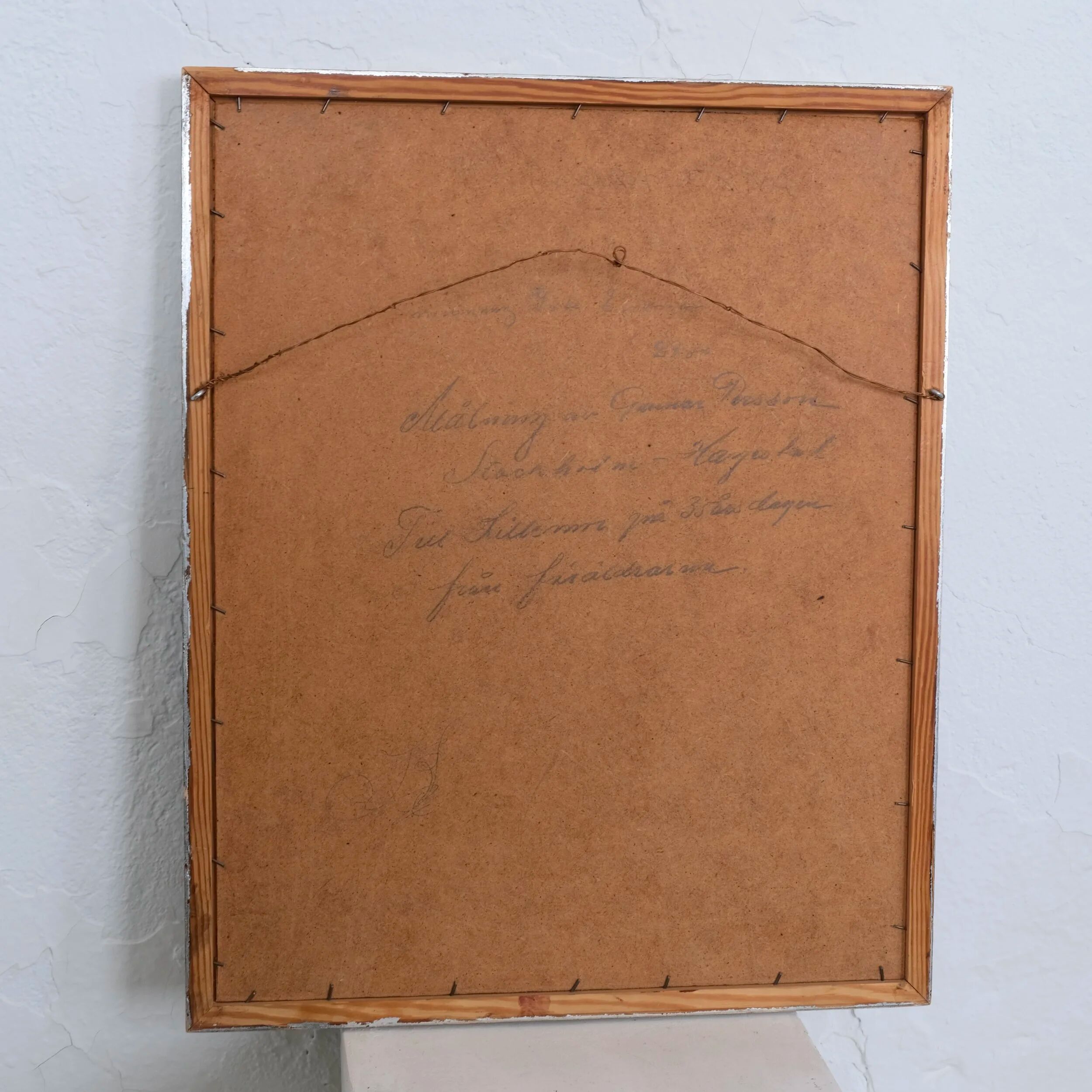 Gunnar Persson still life painting | Oil on panel | 1969