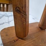 Elm Stool S01 by Pierre Chapo