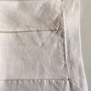 Pair of pillowcases embroidered linen old