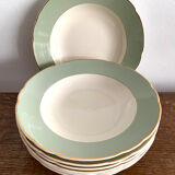 Set of 7 hollow plates Villeroy & Boch