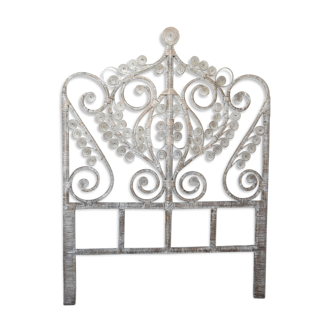 Head of bed one rattan peacock