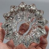 Small crystal vase signed pierre d'avesn art deco