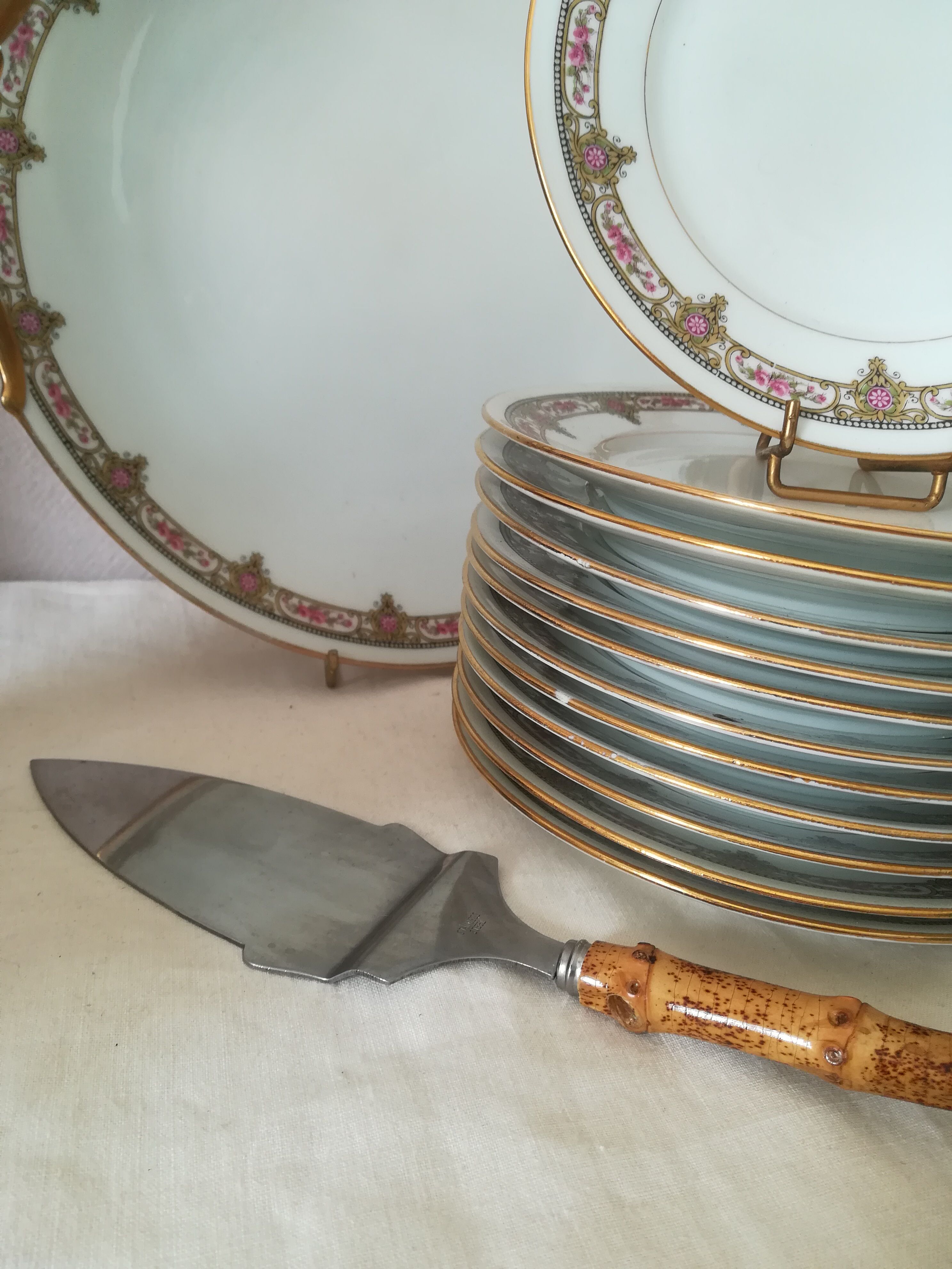 Raynaud porcelain dessert service