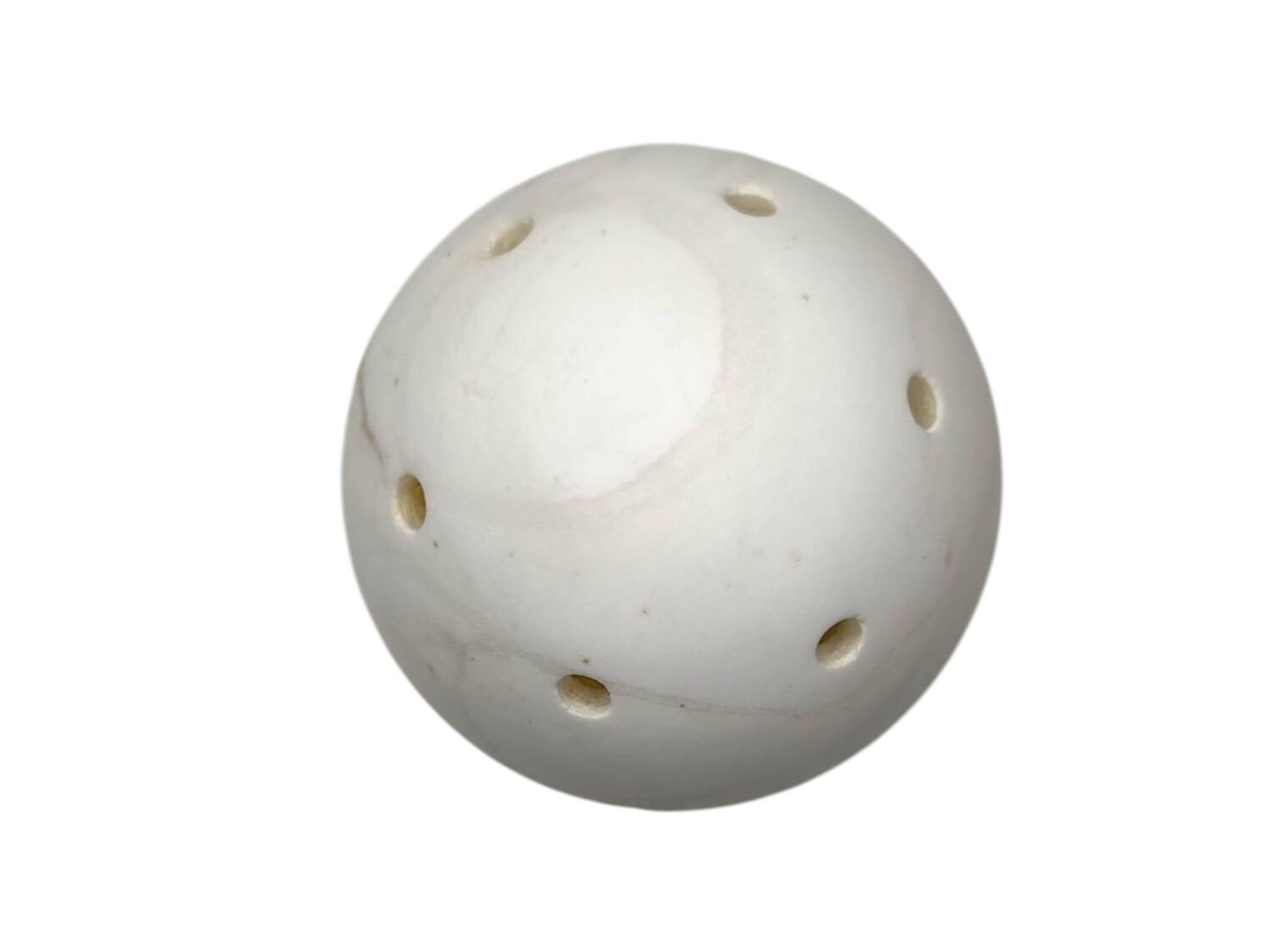Vintage 1990 Alabaster Egg-Shaped Lamp - Soft Ambient Glow