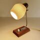 Lampe Scandinave Vintage. Teck Verre