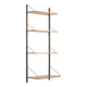 Poul Cadovius walnut wall unit with extra large shelf, Denmark 1960s