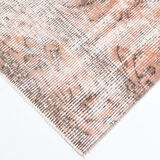 Handmade floral turkish runner rug