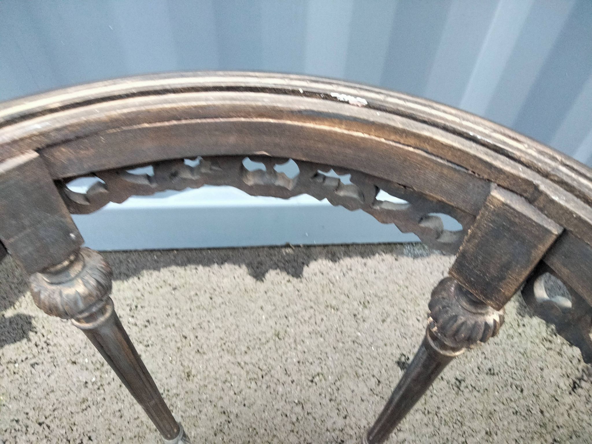 Pair of pedestal tables