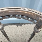 Pair of pedestal tables