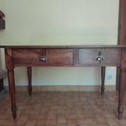 Solid wood desk in Louis Philippe style