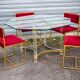 Alexandro albrizzi table with 4 chairs