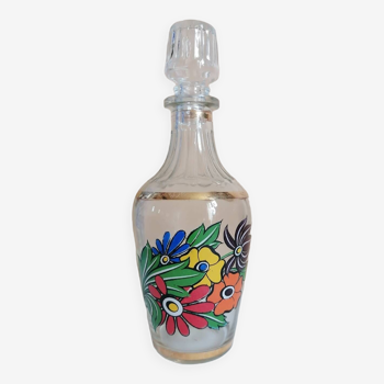 Vintage liquor bottle flask