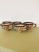 Lot 5 tasses vintage MBFA Pornic en grès émaillé - années 60/70