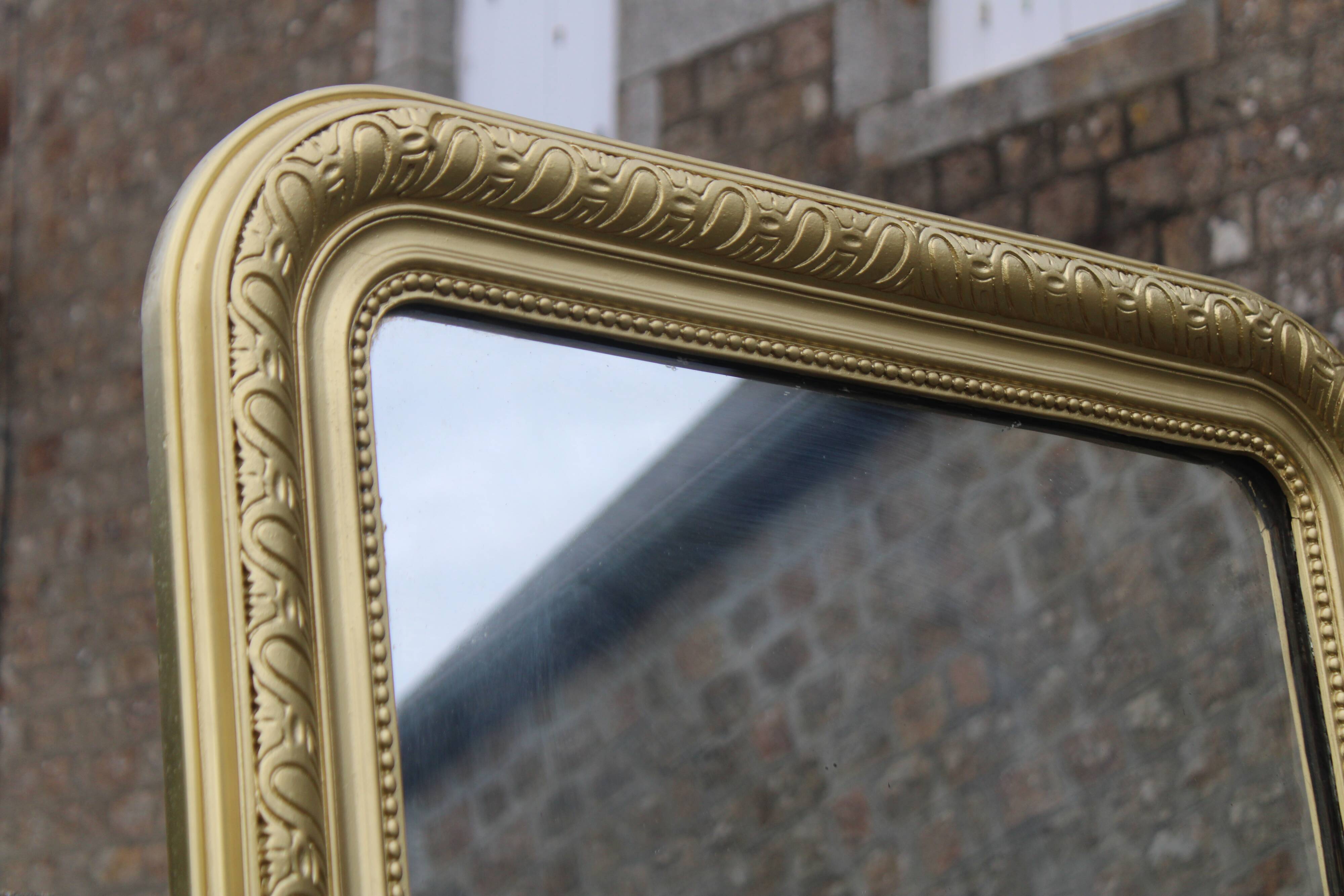 Antique mirror in Louis Philippe style