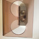 Roche Bobois designer umbrella stand in smoked plexiglass