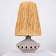 Lattice ceramic lamp, Georges Pelletier style, France, 1970s