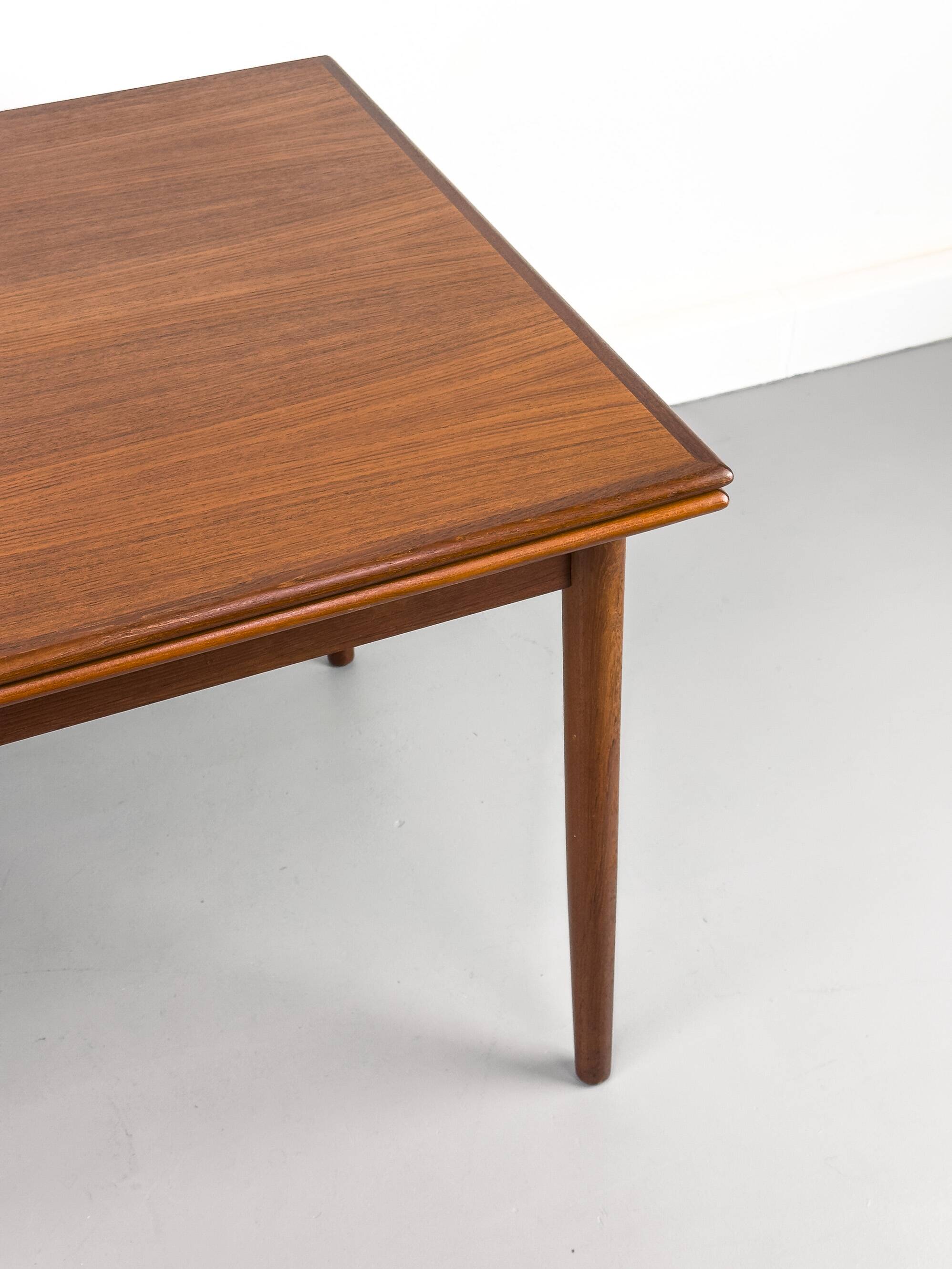 Danish Extendable Teak Dining Table by Ansager Møbler, 1960s