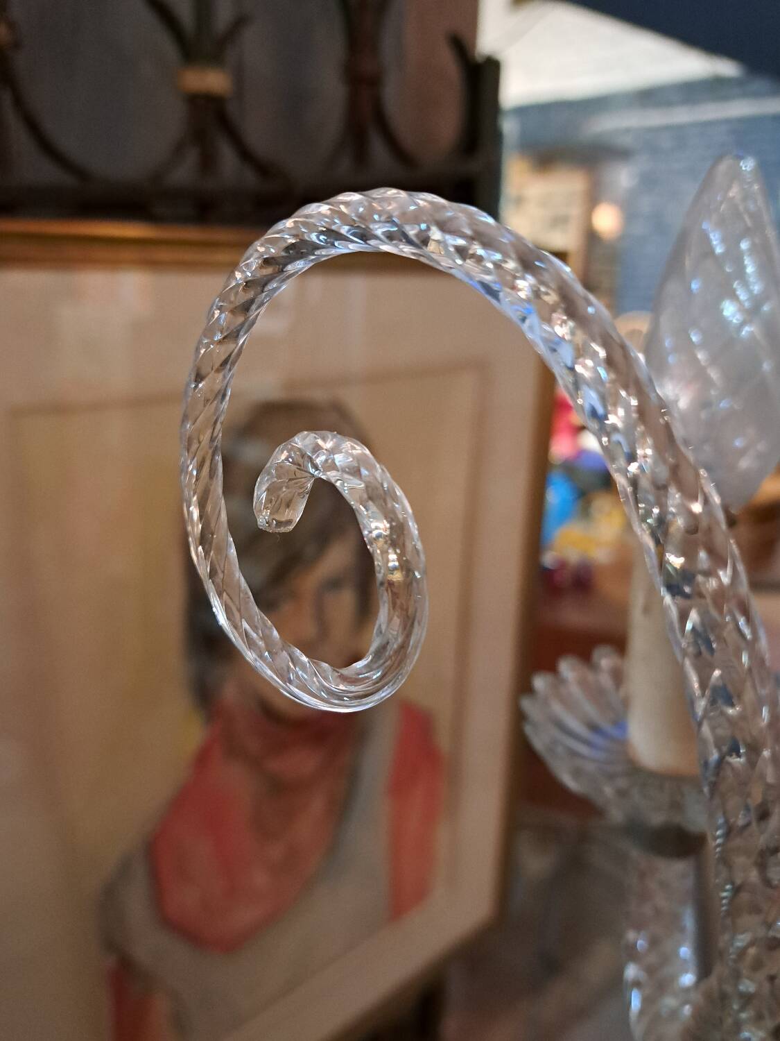 Murano crystal chandelier