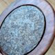 Stone and turned wood trivia signed