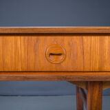 Mid-Century Teak Freestanding Desk from Bartels, 1960s
