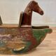 Wooden rocking horse 1950