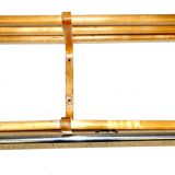 Wooden and metal hooks, Sweden, 1950