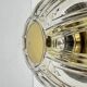Limburg Galshütte topaz toned glass flush mount wall light or sconce, 1970s, Germany
