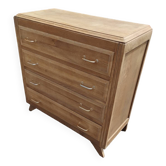 Commode vintage pieds compas