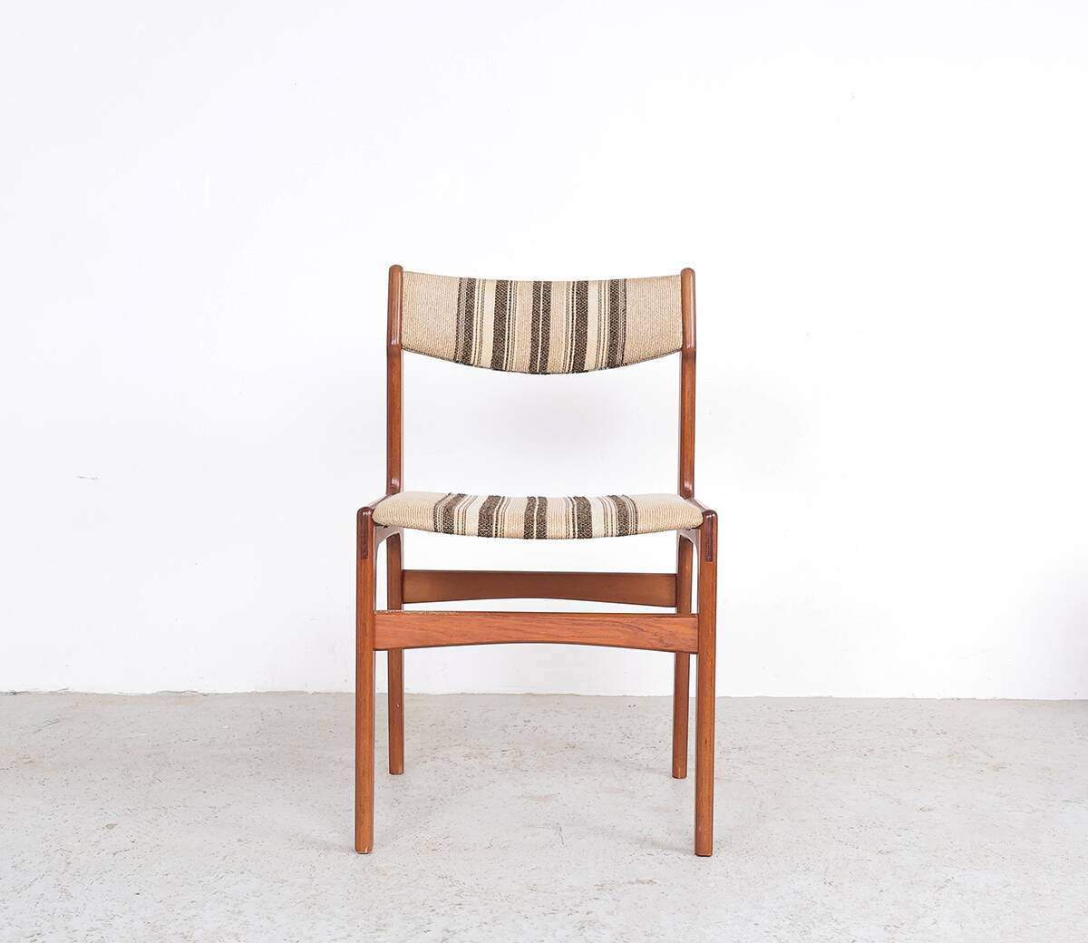 Set of 4 Vintage Erik Buch Teak Chairs for OD Møbler Denmark
