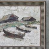 Vladimir Jurpalov, Russian Modern Painting, Oil on Canvas, 1995, Framed.