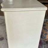 Commode blanche Louis XIV
