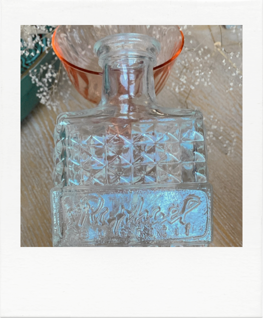 Carafe St Raphaël diamond tip glass