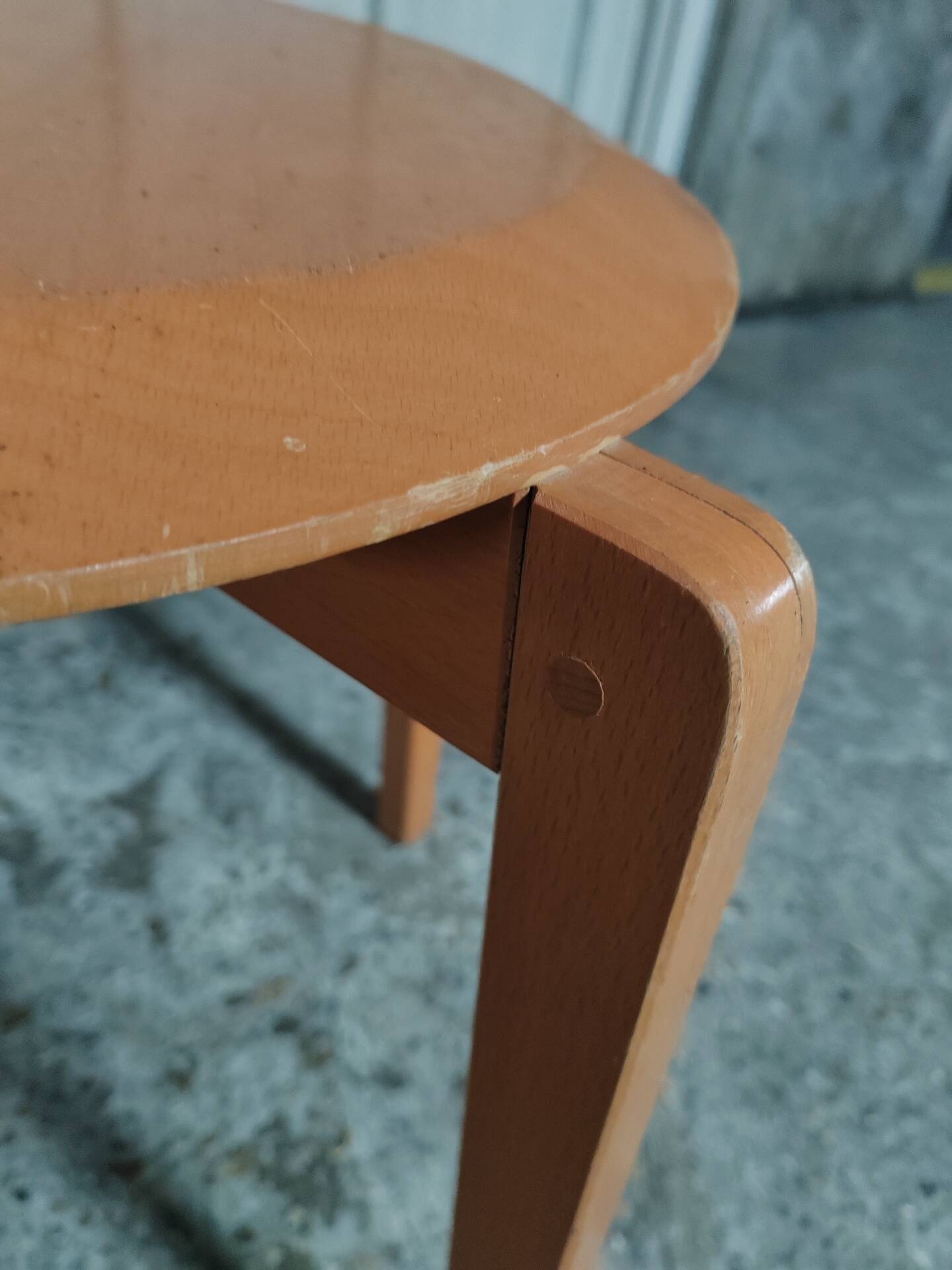 4 Scandinavian stools