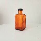 Old amber pharmacy bottle