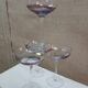 Multi-colored crystal glasses