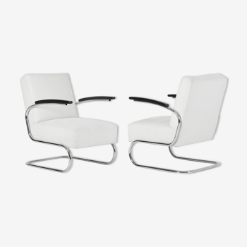 Set of S 411 armchairs for Mücke & Melder by W.H. Gispen, 30's