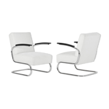 Set of S 411 armchairs for Mücke & Melder by W.H. Gispen, 30's