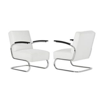 Set of S 411 armchairs for Mücke & Melder by W.H. Gispen, 30's