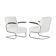 Set of S 411 armchairs for Mücke & Melder by W.H. Gispen, 30's
