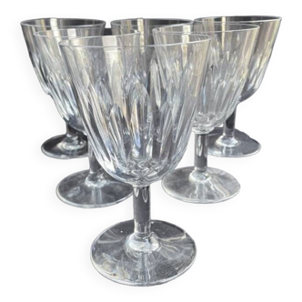 6 baccarat casino water glasses