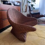 Rattan meditation chair