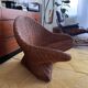 Fauteuil de méditation en rotin