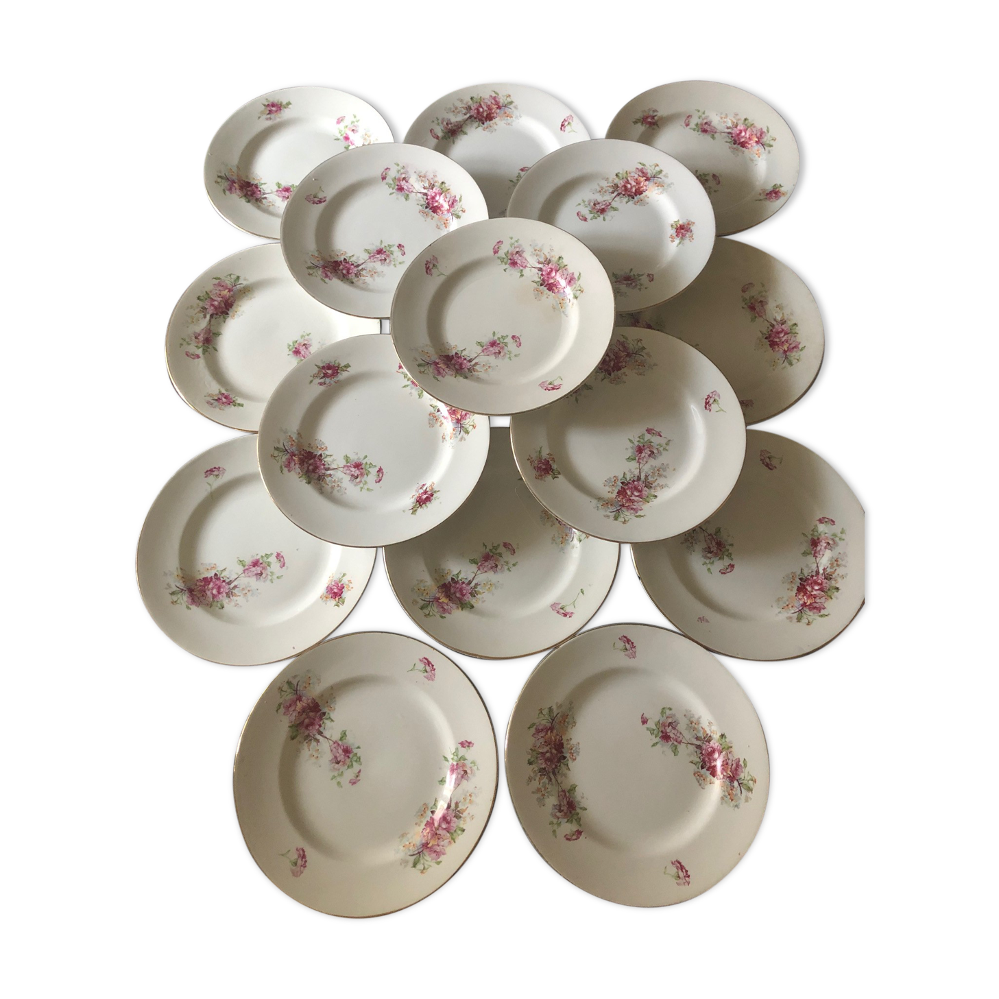 16 plates earth of iron Saint Amand