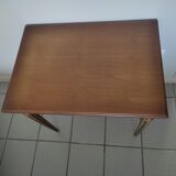 Side table solid wood varnished