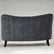 1960s, Danish design by Slagelse Møbelværk, sofa, model 185, reupholstered,