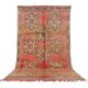 Vintage Moroccan rug 178 x 312 cm - Pink Berber rug - Old Handmade Rug