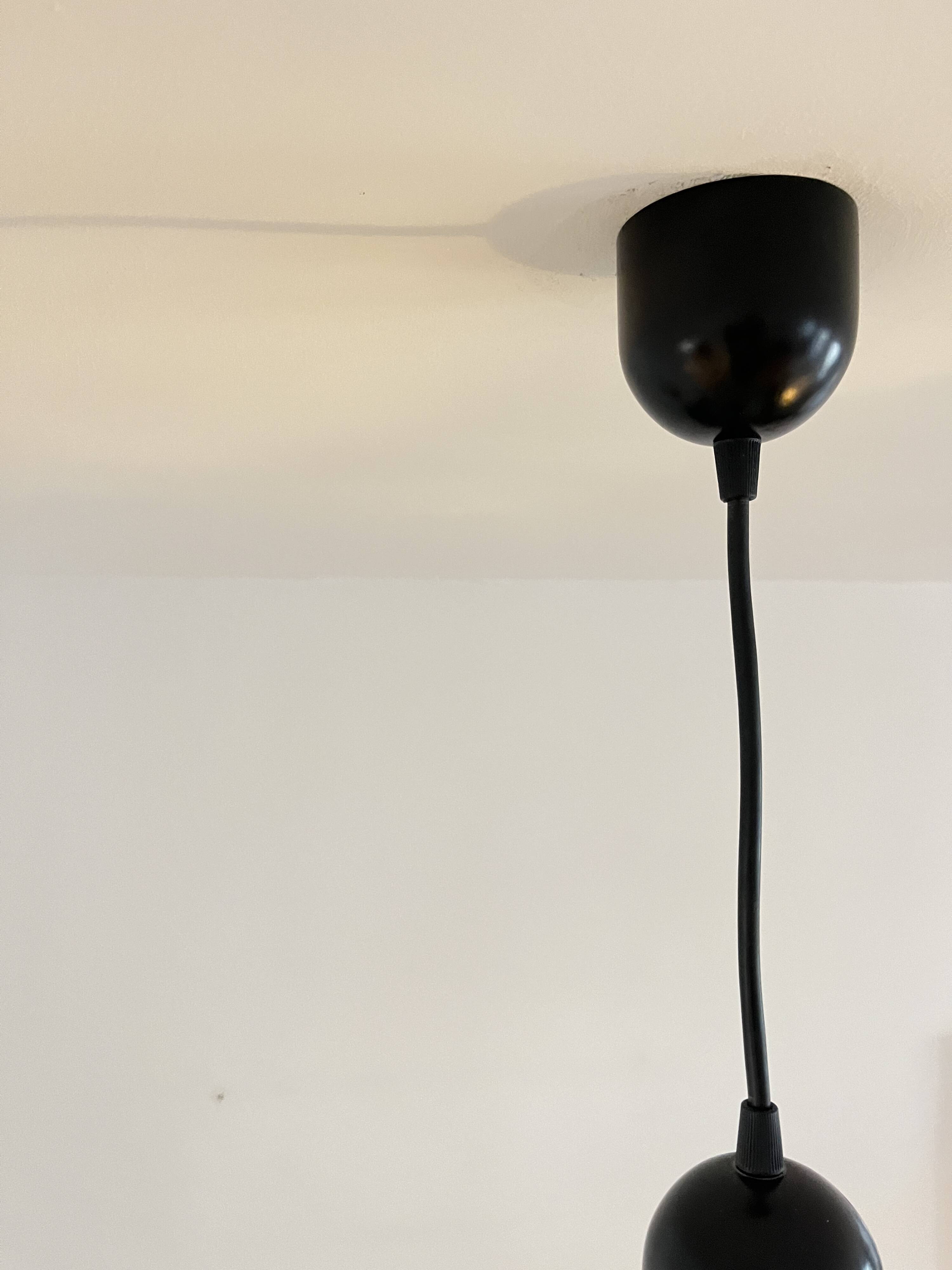 Vintage Aqua Green Honeycomb Glass Ceiling Lamp, 1980s Postmodern lamp