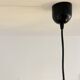 Vintage Aqua Green Honeycomb Glass Ceiling Lamp, 1980s Postmodern lamp